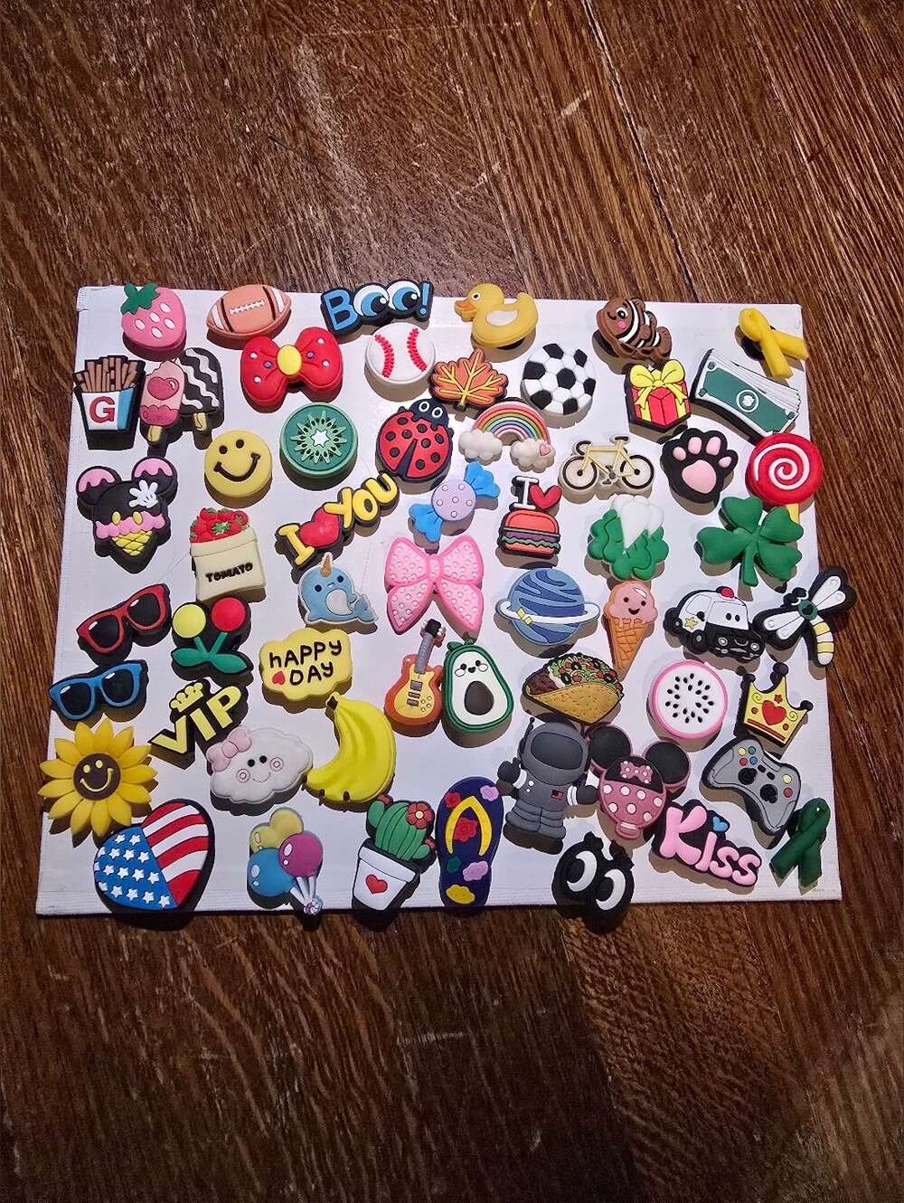Lot Of 60 Plus Croc Shoe Charms